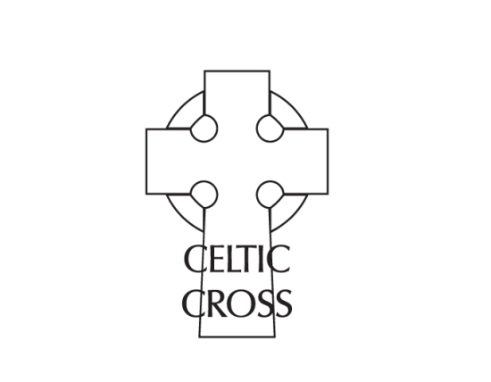 Celtic Cross Headstone Style